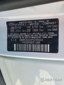 Zdjęcie 15 z 16 samochodu: 2023 HYUNDAI VENUE SEL VIN:KMHRC8A3XPU239303 - miniatura