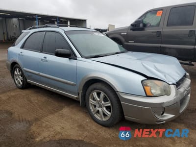 Czwarte zdjęcie samochodu z boku: 2005 SUBARU IMPREZA OUTBACK SPORT VIN:JF1GG68525H811942 - miniatura
