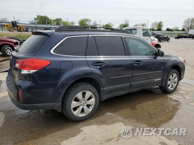 Trzecie zdjęcie samochodu z tyłu: 2012 SUBARU OUTBACK 2.5I LIMITED VIN:4S4BRBJC7C3299732 - miniatura