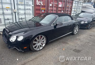 Drugie zdjęcie samochodu z przodu: 2013 BENTLEY CONTINENTAL GTC V8 VIN:SCBGT3ZA6DC086067 - miniatura