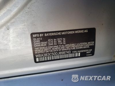 Zdjęcie 12 z 12 samochodu: 2013 BMW 328 XI VIN:WBA3B3C50DJ898743 - miniatura