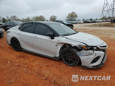 Czwarte zdjęcie samochodu z boku: 2021 TOYOTA CAMRY TRD VIN:4T1KZ1AK0MU057118 - miniatura
