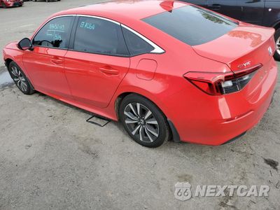 Drugie zdjęcie samochodu z przodu: 2023 HONDA CIVIC EX VIN:2HGFE1F70PH314454 - miniatura