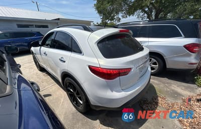 Trzecie zdjęcie samochodu z tyłu: 2014 INFINITI QX70 VIN:JN8CS1MW7EM410374 - miniatura