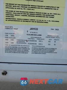 Zdjęcie 10 z 10 samochodu: 2022 JAYCO NORTH POIN VIN:1UJCJ0BVXN1LL0880 - miniatura