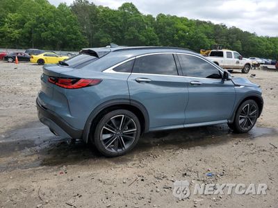 Trzecie zdjęcie samochodu z tyłu: 2022 INFINITI QX55 LUXE VIN:3PCAJ5J32NF112587 - miniatura