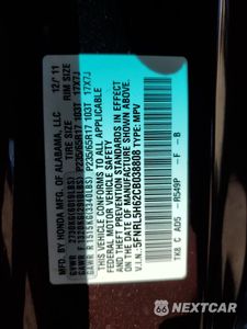 Zdjęcie 15 z 15 samochodu: 2012 HONDA ODYSSEY EXL VIN:5FNRL5H62CB038808 - miniatura