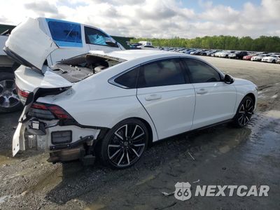 Trzecie zdjęcie samochodu z tyłu: 2024 HONDA ACCORD TOURING HYBRID VIN:1HGCY2F85RA066888 - miniatura
