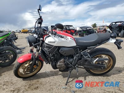 Trzecie zdjęcie samochodu z tyłu: 2021 YAMAHA XSR700 VIN:JYARM21E7MA001465 - miniatura