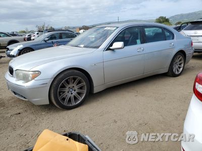 2003 BMW 745 LI WBAGN634X3DR13814 - główne zdjęcie licytacji z USA - miniatura