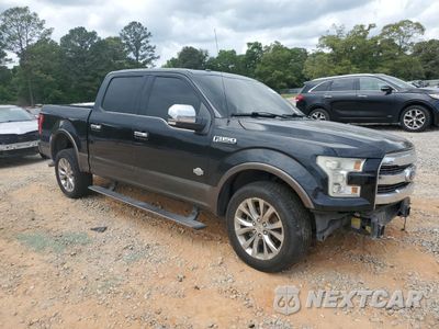 Czwarte zdjęcie samochodu z boku: 2017 FORD F150 SUPERCREW VIN:1FTEW1CF8HFA66430 - miniatura