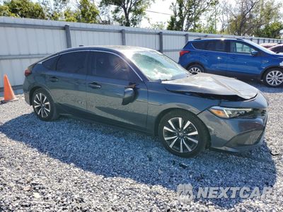 Czwarte zdjęcie samochodu z boku: 2024 HONDA CIVIC EXL VIN:19XFL1H76RE032738 - miniatura