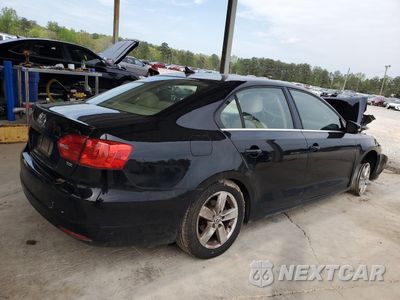 Trzecie zdjęcie samochodu z tyłu: 2012 VOLKSWAGEN JETTA TDI VIN:3VWLL7AJ4CM368667 - miniatura