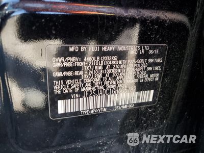Zdjęcie 13 z 13 samochodu: 2016 SUBARU FORESTER 2.5I PREMIUM VIN:JF2SJADC1GH405782 - miniatura