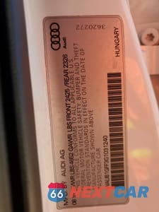 Zdjęcie 12 z 12 samochodu: 2016 AUDI S3 PREMIUM PLUS VIN:WAUB1GFF3G1031240 - miniatura