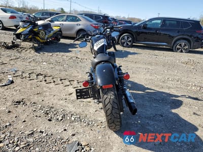 Czwarte zdjęcie samochodu z boku: 2021 HARLEY-DAVIDSON XL1200 X VIN:1HD1LC319MB413660 - miniatura