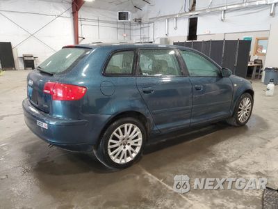 Trzecie zdjęcie samochodu z tyłu: 2006 AUDI A3 2.0 PREMIUM VIN:WAUNF78P46A134699 - miniatura