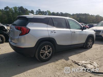 Trzecie zdjęcie samochodu z tyłu: 2018 GMC TERRAIN SLE VIN:3GKALMEV6JL259804 - miniatura