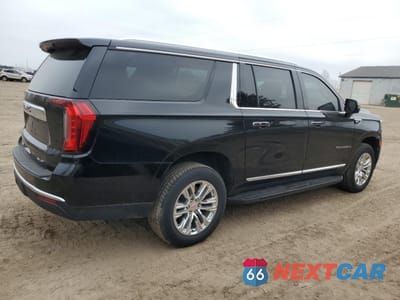 Trzecie zdjęcie samochodu z tyłu: 2021 GMC YUKON XL K1500 SLT VIN:1GKS2GKD7MR476280 - miniatura