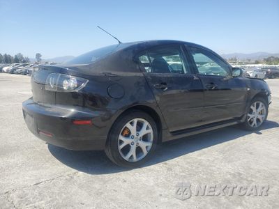 Trzecie zdjęcie samochodu z tyłu: 2007 MAZDA 3 S VIN:JM1BK324171700554 - miniatura