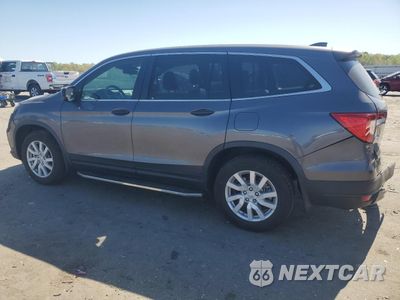 Drugie zdjęcie samochodu z przodu: 2019 HONDA PILOT LX VIN:5FNYF5H14KB047113 - miniatura