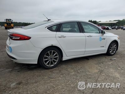Trzecie zdjęcie samochodu z tyłu: 2017 FORD FUSION SE HYBRID VIN:3FA6P0LU7HR409635 - miniatura