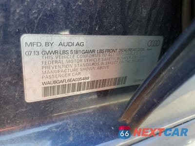 Zdjęcie 12 z 12 samochodu: 2014 AUDI S4 3.0T PREMIUM PLUS VIN:WAUBGAFL6EA035488 - miniatura