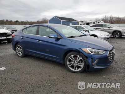 Czwarte zdjęcie samochodu z boku: 2017 HYUNDAI ELANTRA SE VIN:5NPD84LF8HH004829 - miniatura