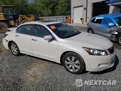 Czwarte zdjęcie samochodu z boku: 2008 HONDA ACCORD EXL VIN:1HGCP368X8A069891 - miniatura