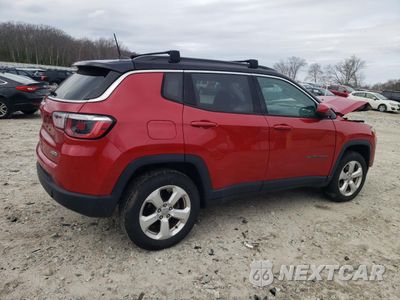 Trzecie zdjęcie samochodu z tyłu: 2018 JEEP COMPASS LATITUDE VIN:3C4NJDBB4JT115553 - miniatura