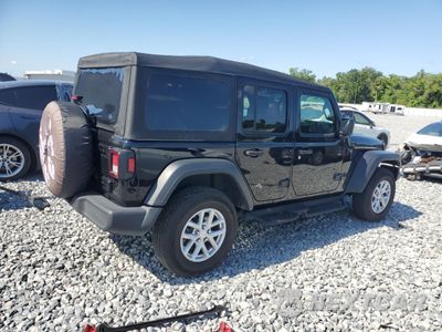 Trzecie zdjęcie samochodu z tyłu: 2023 JEEP WRANGLER SPORT VIN:1C4HJXDN0PW629781 - miniatura
