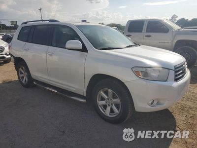 Czwarte zdjęcie samochodu z boku: 2010 TOYOTA HIGHLANDER SE VIN:5TDKK3EH9AS018966 - miniatura