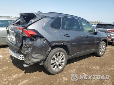 Trzecie zdjęcie samochodu z tyłu: 2020 TOYOTA RAV4 XLE PREMIUM VIN:JTMA1RFV4LD068081 - miniatura
