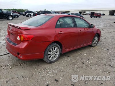 Trzecie zdjęcie samochodu z tyłu: 2010 TOYOTA COROLLA BASE VIN:2T1BU4EEXAC515121 - miniatura