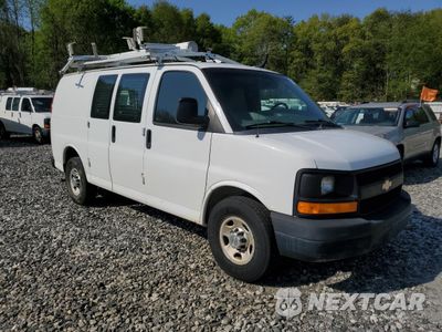 Czwarte zdjęcie samochodu z boku: 2013 CHEVROLET EXPRESS G2500 VIN:1GCWGFCA6D1140227 - miniatura