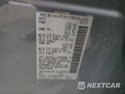 Zdjęcie 15 z 15 samochodu: 2024 NISSAN MURANO SV VIN:5N1AZ2BS1RC116285 - miniatura