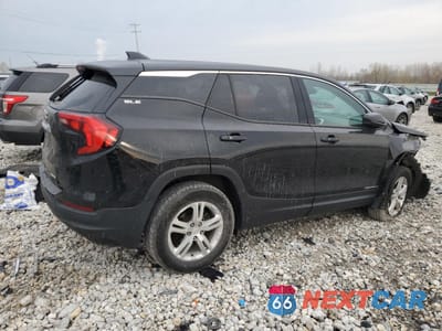 Trzecie zdjęcie samochodu z tyłu: 2020 GMC TERRAIN SLE VIN:3GKALTEV7LL105535 - miniatura