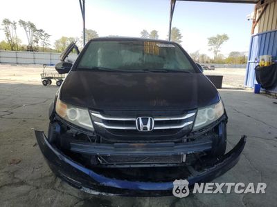 Piąte zdjęcie samochodu w środku: 2014 HONDA ODYSSEY EXL VIN:5FNRL5H61EB055778 - miniatura