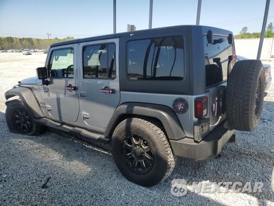 Drugie zdjęcie samochodu z przodu: 2016 JEEP WRANGLER UNLIMITED SPORT VIN:1C4HJWDGXGL219048 - miniatura