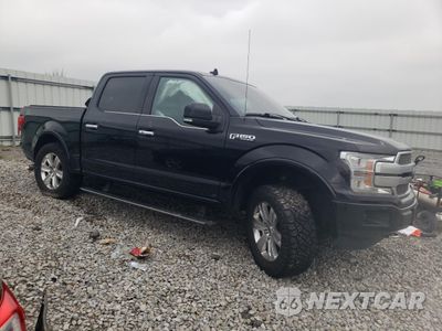 Czwarte zdjęcie samochodu z boku: 2018 FORD F150 SUPERCREW VIN:1FTEW1E55JFA91019 - miniatura