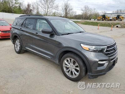 Czwarte zdjęcie samochodu z boku: 2020 FORD EXPLORER XLT VIN:1FMSK8DH8LGA92094 - miniatura