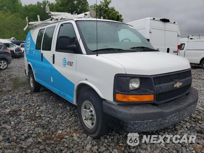Czwarte zdjęcie samochodu z boku: 2015 CHEVROLET EXPRESS G2500 VIN:1GCWGFCF3F1233771 - miniatura