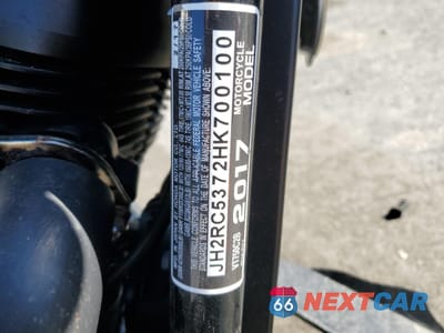Zdjęcie 9 z 10 samochodu: 2017 HONDA VT750 C2B VIN:JH2RC5372HK700100 - miniatura