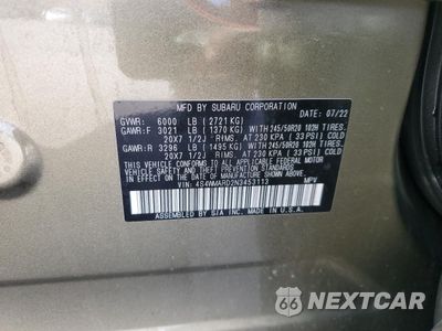 Zdjęcie 13 z 15 samochodu: 2022 SUBARU ASCENT TOURING VIN:4S4WMARD2N3453113 - miniatura