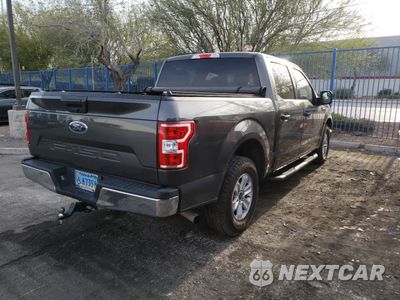 Trzecie zdjęcie samochodu z tyłu: 2019 FORD F150 SUPERCREW VIN:1FTEW1C58KKC38574 - miniatura