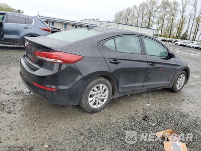Trzecie zdjęcie samochodu z tyłu: 2017 HYUNDAI ELANTRA SE VIN:KMHD74LF2HU321199 - miniatura