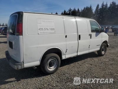 Trzecie zdjęcie samochodu z tyłu: 2001 GMC SAVANA G2500 VIN:1GTGG25R311115412 - miniatura