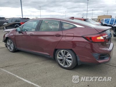 Drugie zdjęcie samochodu z przodu: 2018 HONDA CLARITY TOURING VIN:JHMZC5F39JC007895 - miniatura