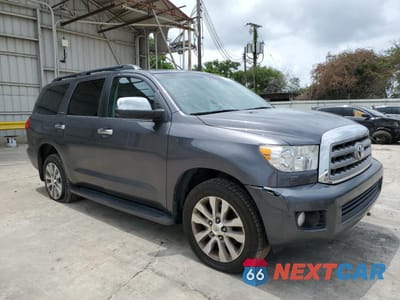 Czwarte zdjęcie samochodu z boku: 2016 TOYOTA SEQUOIA LIMITED VIN:5TDJW5G17GS143890 - miniatura