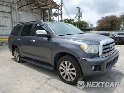 Czwarte zdjęcie samochodu z boku: 2016 TOYOTA SEQUOIA LIMITED VIN:5TDJW5G17GS143890 - miniatura